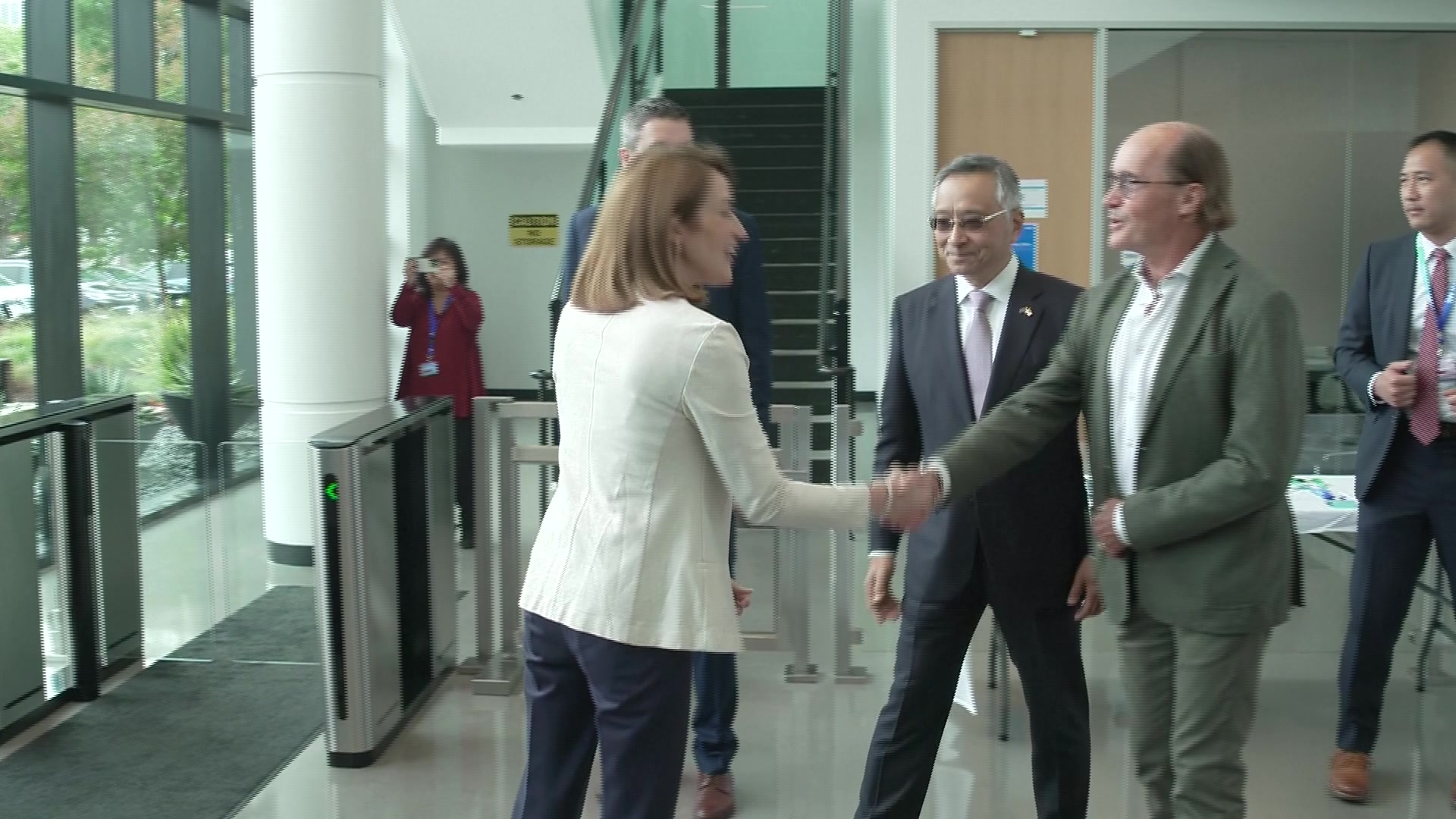 Official visit by Roberta METSOLA, EP President to San Francisco (USA): meeting with ASML representatives and visit